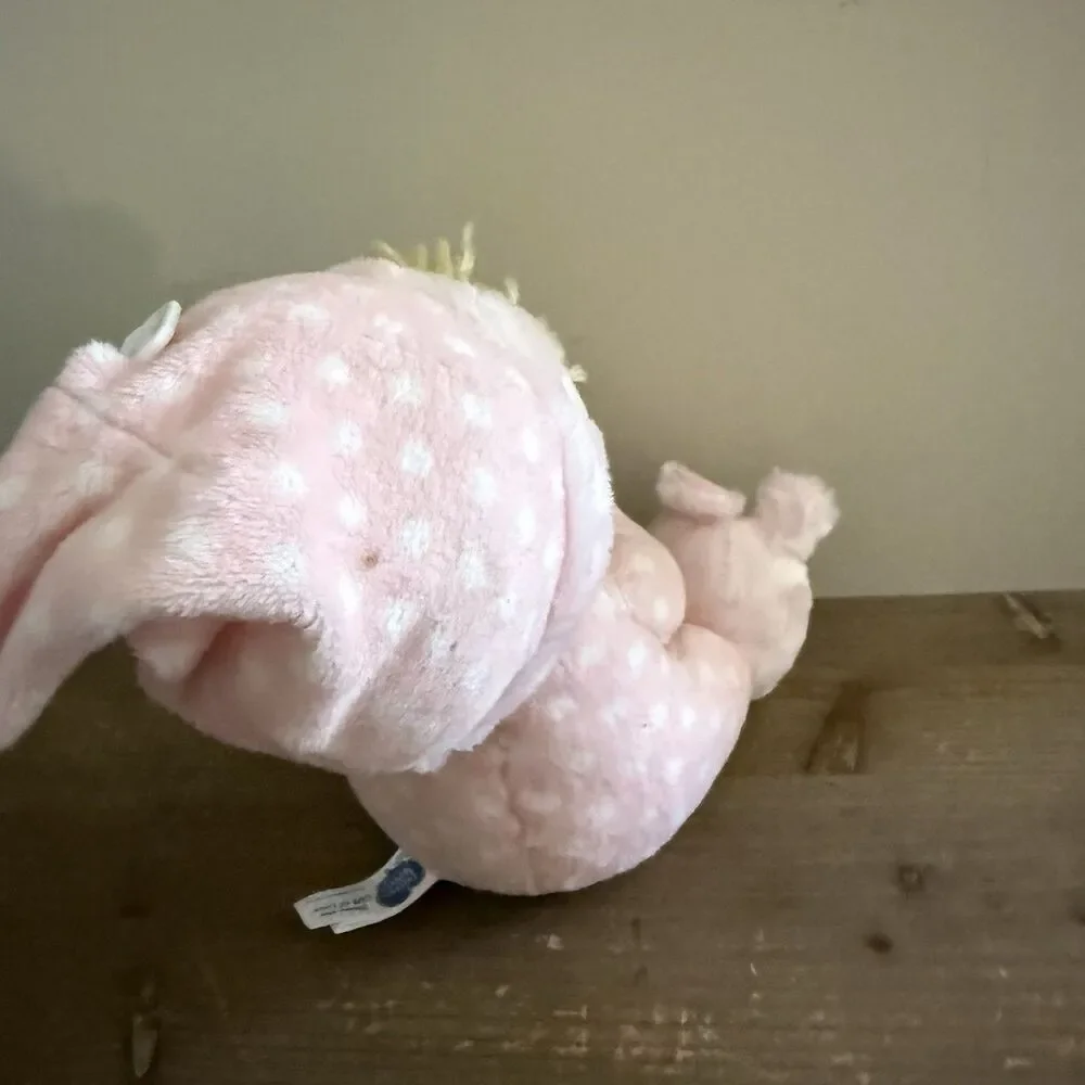 PRECIOUS MOMENTS Talking Prayer Girl Bunny Slippers Now I Lay Me Down To Sleep